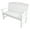 White, variant on Hanover Avalon All-Weather 48 In. Porch Bench in Teak