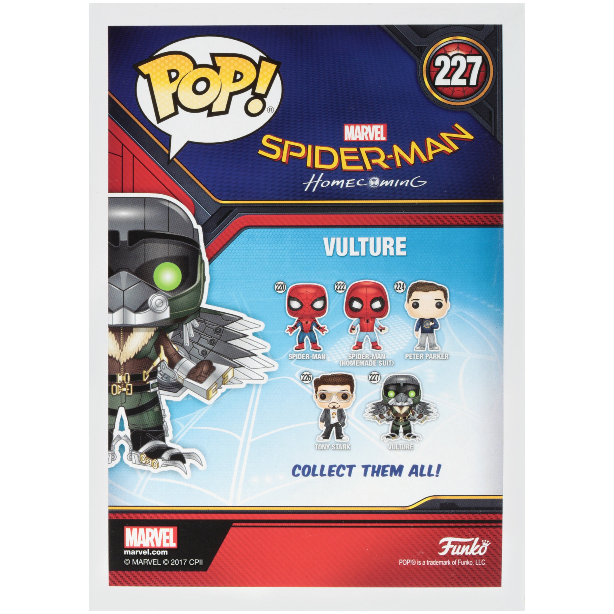 Funko POP! Marvel Spider-Man Homecoming Vulture Vinyl Figure 