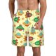 thumbnail image 1 of Balery Colorful Outer Space Traje de Baño Estilo Hawaiano para Hombre, Shorts de Secado Rápido con Bolsillos-XX-Large, 1 of 6