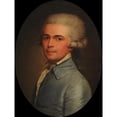 thumbnail image 2 of Lié Louis Périn-Salbreux 19x24 Gold Ornate Framed and Double Matted Museum Art Print Titled - Self -Portrait (ca 1780), 2 of 4