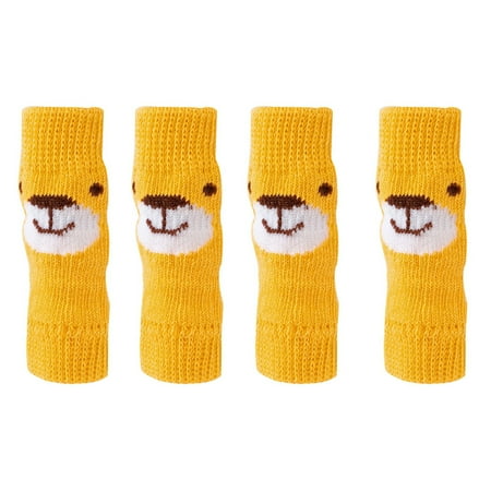 

4Pcs Dog Leg Socks Dog Leg Warmer Anti-slip Puppy Leg Protector Pet Dog Socks