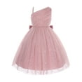 thumbnail image 3 of Alvivi Kids Sleeveless Chiffon Tulle Dress Flower Girls Wedding Pageant Bridesmaid Dress Birthday Party Pink 120, 3 of 6