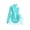 Blue Green, variant on Kids Girls Sequins Leotard Bodysuit with Feather Tulle Back Gymnastic Dance Unitard Party Dancewear Red 14