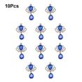 thumbnail image 4 of Qarigey 10 Uds. De botones a presión de diamantes de imitación a la moda, colgantes dorados para disfraces DIY, broche para decoración de boda, Base Ropa, zapatos y accesorios Miscelánea Tipo 12 Qarigey AP016817-12, 4 of 6
