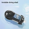 thumbnail image 4 of Invisible Dive Case for Insta360 X4,Underwater 50M/164FT Waterproof Diving Housing Cover Protective Shell for Insta360 X4 Housings with Bracket Camera Accessories, 4 of 8