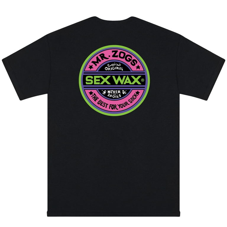 Sex Wax Fluoro SS Tee Black XXL - Walmart.com