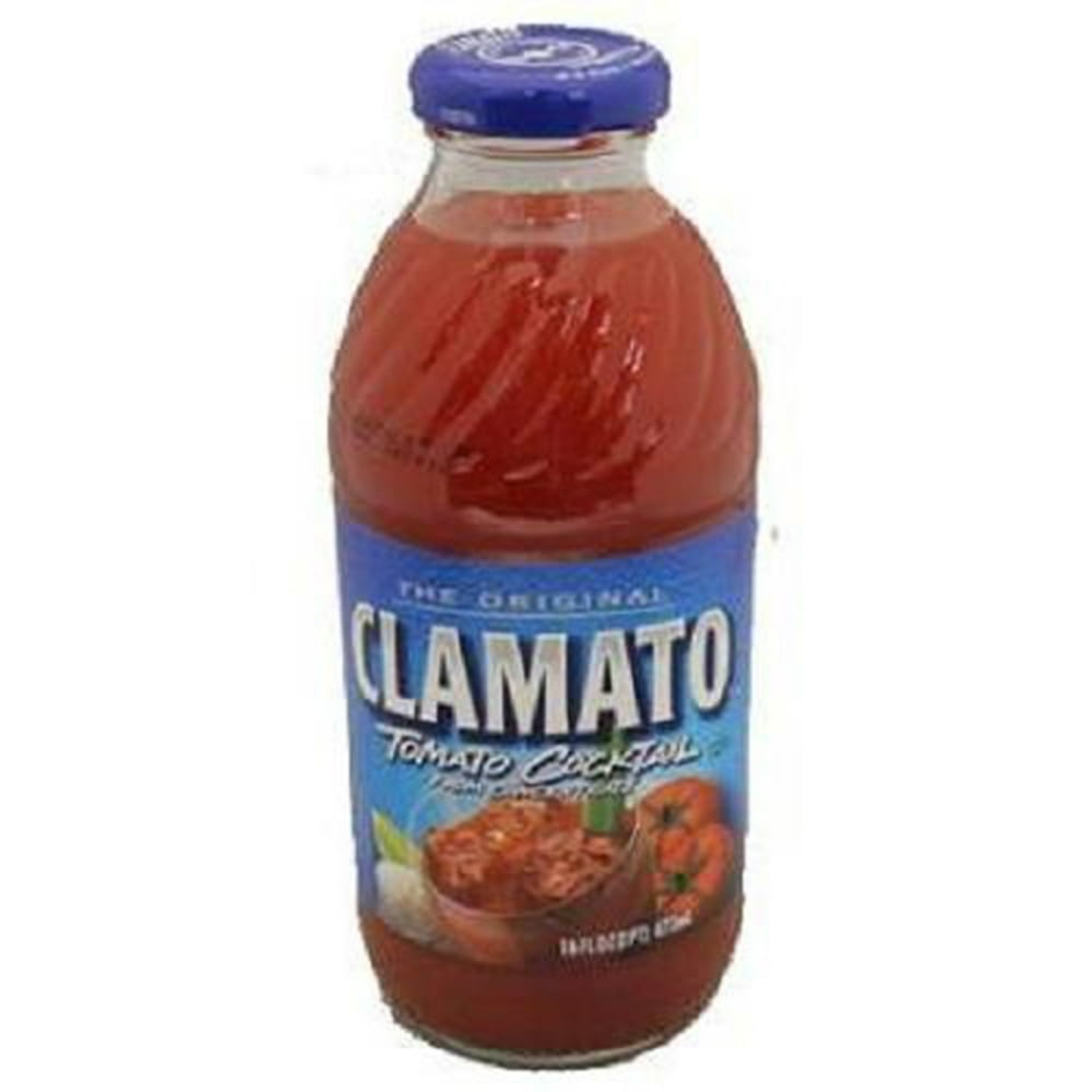 CLAMATO GLASS, CS 12/16Z G, 030185 MOTT'S INC. COCKTAIL MIX Walmart