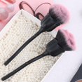 thumbnail image 1 of Farfi Brocha para rubor que no se desprende Fácil de limpiar Forma de rosa Cómoda y elegante herramienta para decoración de uñas Brocha de maquillaje en polvo suelto de fibra artificial para la v, 1 of 5