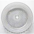 thumbnail image 5 of Scotch 14" Tempered Glass Circular Bathroom Vessel Sink in Clear, 5 of 5