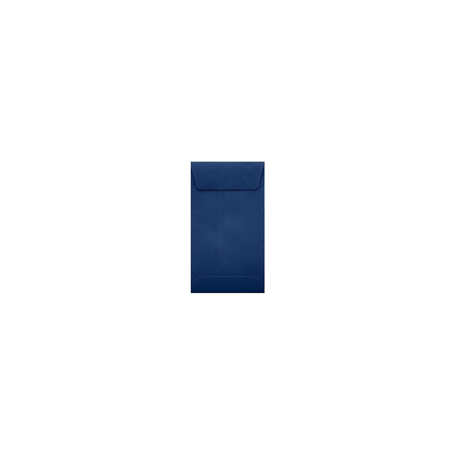 5 1/2 Coin Envelopes (3 1/8 x 5 1/2) Navy (1000 Qty.)