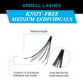 thumbnail image 4 of Ardell DuraLash Naturals Knot Free Flare Lashes Medium Black, 4 of 8