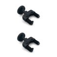 thumbnail image 4 of Cateissary Hanger Stand Portable Rustproof Wall-Mount Holder Display Rack Nylon Wear-resistant Instrument Bass Hook Electric Musical Guitar Como se muestra 2piezas, 4 of 5