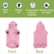 thumbnail image 3 of Sudadera para perro con capucha, ropa para mascotas de primavera/otoño/invierno, abrigo cálido rosa XXL, 3 of 7