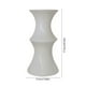 thumbnail image 3 of Jarrón de plástico blanco y verde de estilo moderno | Jarrón decorativo ligero y duradero para estantería, repisa, chimenea, mesa de centro, sala de estar, dormitorio, oficina., 3 of 6