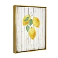 thumbnail image 3 of Stupell Le Citrons Lemon Fruits Rustic Food & Beverage Painting Gold Floater Framed Art Print Wall Art, 3 of 6