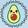 thumbnail image 3 of CafePress - Avocado Lover Kawaii T Shirt - Infant T-Shirt, 3 of 4