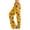 BRS44-Saffron, variant on IYYVV Halloween Pajama Pants Women Goth Trendy Ghost Print Drawstring Sleep Bottoms Stretch Lounge Carved Fall Clothes Saffron M