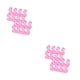 thumbnail image 3 of Separador de Dedos de los Pies Minnieouse 2 Pares Rosa 2Conjunto, 3 of 6