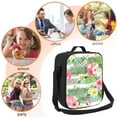 thumbnail image 5 of Naloa Tropical Flamingo Lunch box Lunch bag for men women Large capacity Lunchbox Insulated Lunch bag Lunch box cooler, 5 of 7