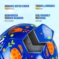 thumbnail image 4 of Balón de fútbol EVERICH TOY tamaño 2 para niños, paquete de 2 con bomba, 4 of 7