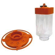 First Nature Oriole Bird Nectar Feeder Orange 32 oz