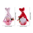 thumbnail image 3 of LED Light Up Faceless Doll Adjustable Brightness Valentine's Day Plush Decors, 3 of 19