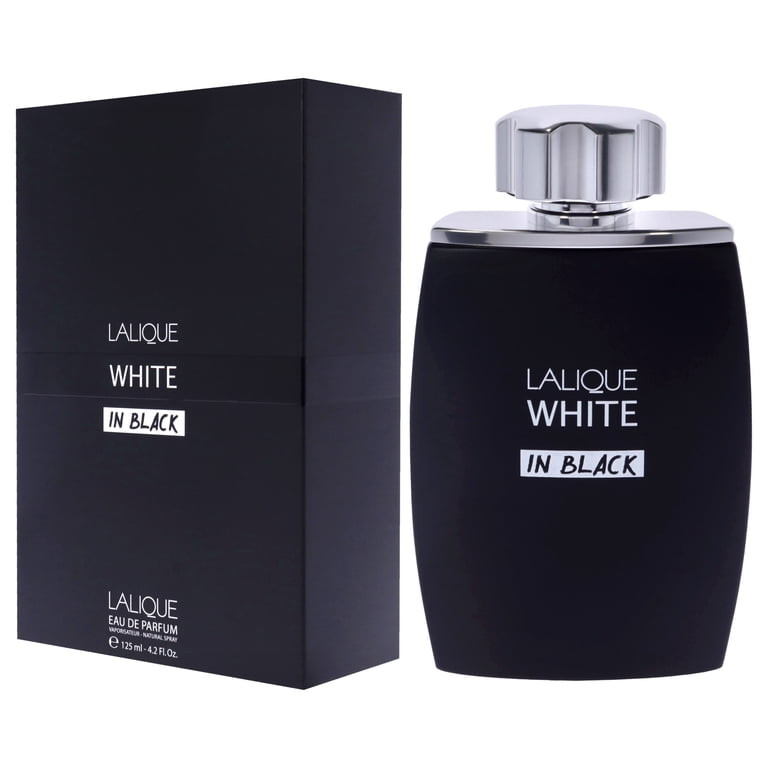 Lalique Unisex Eau De Parfum Spray, 4.2 oz, White in Black with