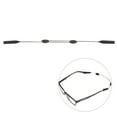 thumbnail image 1 of icolorfuled 1Set Black Silicone Glasses String Holder Adjustable for Hiking and Rafting, 1 of 6