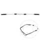 thumbnail image 1 of Cuerda de silicona de ajuste Universal, gafas de seguridad ajustables, gafas de sol, correa para gafas, cadena de cordón para deportes al aire libre (negro), 1 of 5