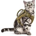thumbnail image 1 of 1 arnés táctico para gatos para caminar, chaleco antiescape ajustable para gatos grandes, perros pequeños, chaleco transpirable para gatos fácil de controlar con asa JAMW Sencillez, 1 of 4