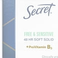 thumbnail image 4 of Secret Clinical Strength Smooth Solid Women's Antiperspirant & Deodorant, Sensitive Hypoallergenic - 1.6 oz, 4 of 4