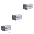 thumbnail image 1 of Yuarrent Manta de franela, mantas plegables portátiles, sofá para dormitorio, ver películas, suministros para mantener el calor, gris Type1 NO1, 1 of 6