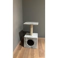 thumbnail image 3 of Arbol Rascador Gato Simple 55 Cm GRIS Katzen 15030-G, 3 of 4