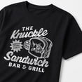 thumbnail image 4 of Knuckle Sandwich Bar & Grill Graphic T-Shirt, Unisex Classic Fit Tee, 4 of 9