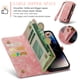 thumbnail image 2 of Funda tipo billetera para iPhone 13 Pro Max, funda magnética desmontable con cierre de cremallera, soporte y 11 ranuras para tarjetas para iPhone 13 Pro Max, 2 of 4