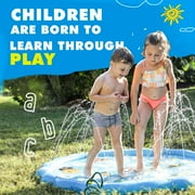 SplashEZ Splash Pad, Baby Pool and Sprinkler for Kids