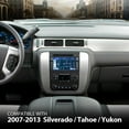 thumbnail image 5 of PIT66 Dash Radio Bezel Trim Wood Grain Brown Fit for Chevy Silverado 1500 Tahoe GMC Sierra 1500 Yukon 2007-2014 15211886 26887440 15247458, 5 of 9