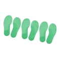 thumbnail image 1 of Marcador de Huellas 3 Pares PVC Colorido Entrenamiento en Forma de Pie ANGGREK Otros, 1 of 8