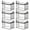 Black/M, variant on Clear Heavy Duty Moving Bags Thick Plastic Storage Bags with Reinforced Handles & Double Zipper Waterproof Foldable Organizer for Clothes College Dorm Supplies Alternative to Moving Boxes (White/M)