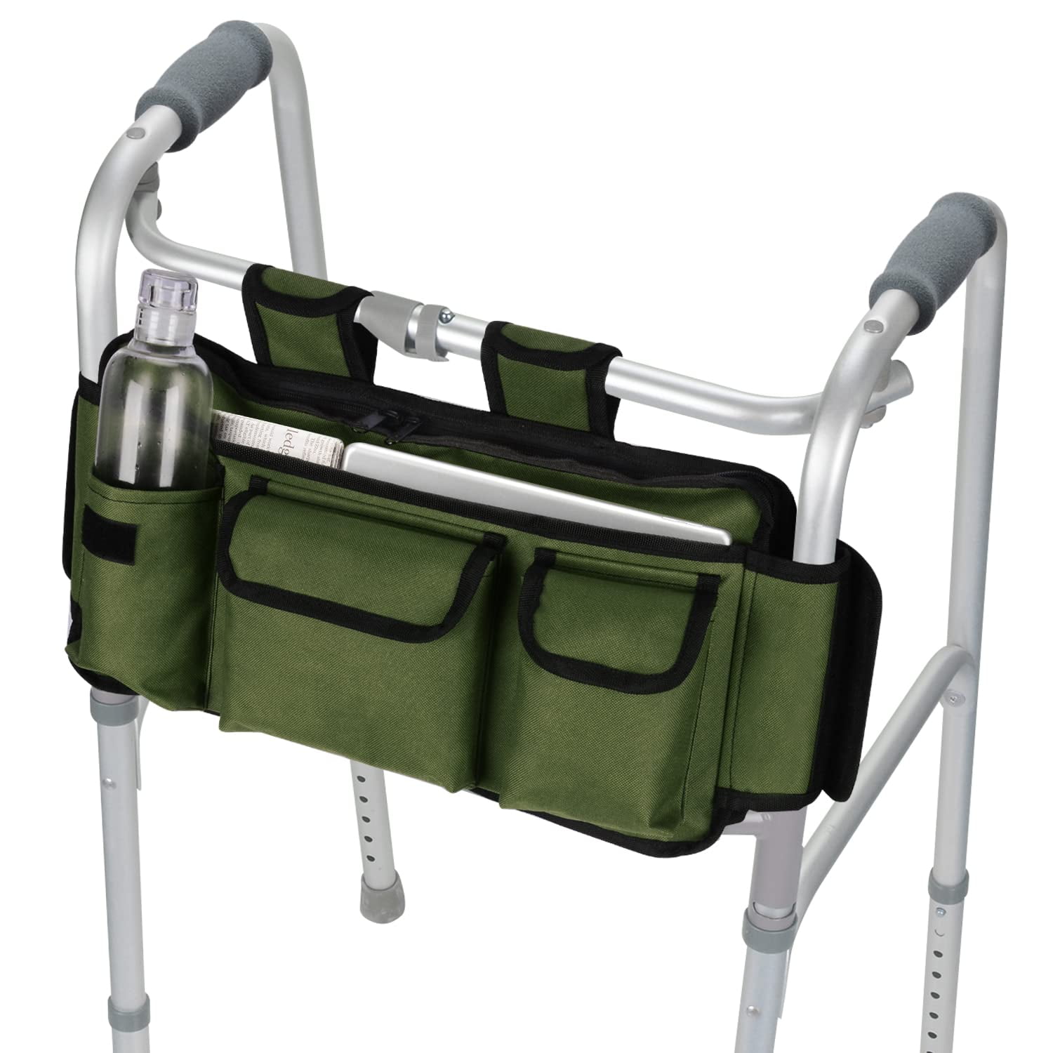 supregear Walker Bag, Folding Walker Basket Organizer Pouch Tote for