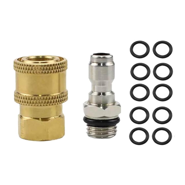 Juego de adaptadores de riego Baoblaze Conector de la manguera 1/4 pulgadas