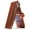 Brown, variant on Women Wallet RFID Blocking Genuine Leather Bifold Wallet Card Sleeve Multi Card Case Coin Zipper Purse