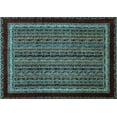 thumbnail image 1 of Ahgly Company Indoor Rectangle Abstract Light Blue Modern Area Rugs, 5' x 8', 1 of 4