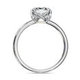 thumbnail image 4 of IGI Certified Lab Grown Diamond Engagement Ring | Center 8.5x6.5mm Emerald Cut 6 prong Solitaire Wedding Anniversary Rings For Women In 14k Solid White Gold | F-G, VS-SI Quality (2.15 Ctw) Ring Size-4, 4 of 7