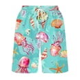 thumbnail image 4 of IROINNID Mens 7 Inch Quick Dry Printed Short Swim Trunks with Mesh Lining Swimwear Bathing, 4 of 5