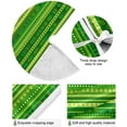 thumbnail image 2 of GZHJMY St Patrick's Day Tree Skirt Home Decoration Large Round Shamrocks Christmas Tree Skirt for Holiday Party Home Christmas Day Ornaments, 35.4", 2 of 6