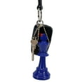 thumbnail image 4 of WE Games Keychain Bag Tag Chessmen - Includes 17 Plastic Pieces in Blue Metal Chain, 4 of 7