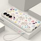 thumbnail image 2 of Funda de lujo con cordón y estampado de flores para Samsung Galaxy, cubierta de silicona Ultra, A55, A54, 5G, A35, A25, A15, A14, A34, A52, S21 FE, S22, S23, S24, 2 of 5