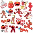 thumbnail image 4 of Sesame Street Elmo 50ct Vinyl Large Deluxe Stickers Variety Pack - Laptop, Water Bottle, Scrapbooking, Tablet, Skateboard, Indoor/Outdoor, 4 of 5