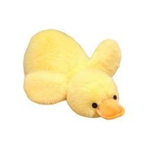 65cm Soft Cotton Duck Doll Pillow - Huggable Sleeping Soother Toy - Cuddle Plush Gift for Babies Teens Room Decor​(Yellow,65cm)
